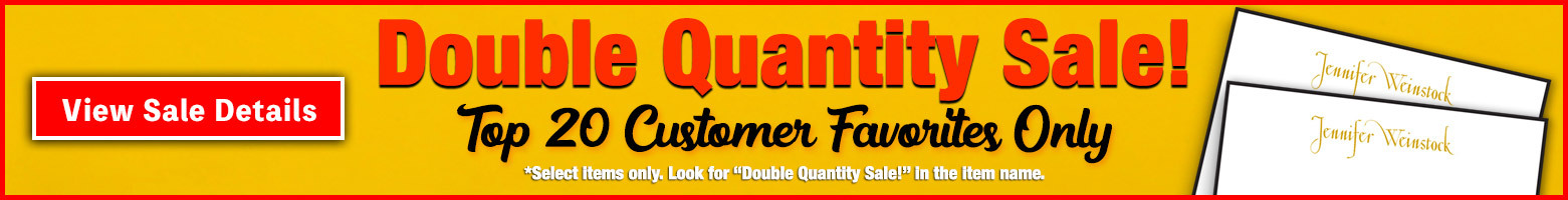 Click to view details about the Double Quantity Sale at StationeryXperss.com