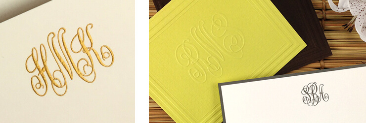 Stationery Initials & Monograms at StationeryXpress